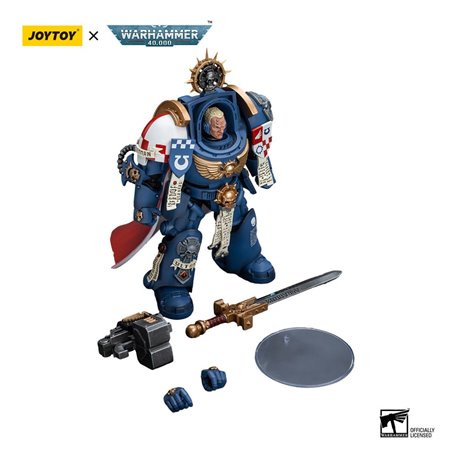 Warhammer 40k Action Figure 1/18 Ultramarines Terminator Captain Severus Agemman 12 cm (przedsprzedaż)