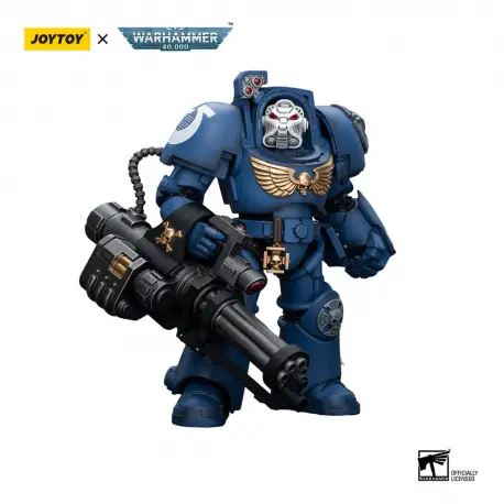 Warhammer 40k Action Figure 1/18 Ultramarines Terminator Squad Terminator with Assault Cannon 12 cm (przedsprzedaż)