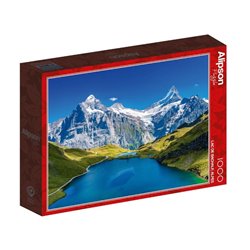 Puzzle 1000 Jezioro Bachalp Alpy