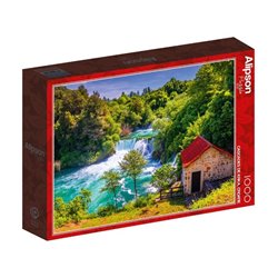 Puzzle 1000 Chorwacja Wodospady Krka