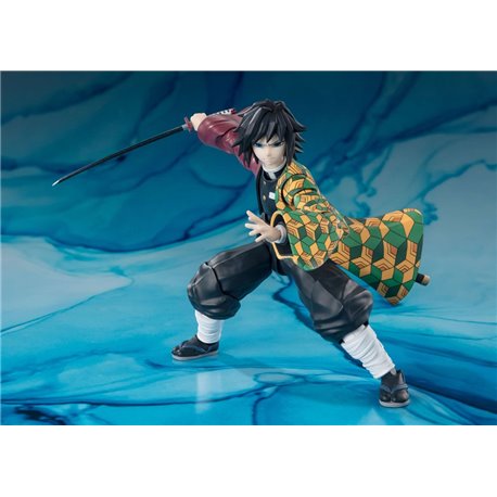 Demon Slayer: Kimetsu no Yaiba S.H. Figuarts Action Figure Giyu Tomioka 15 cm (przedsprzedaż)