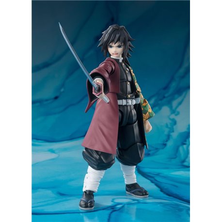 Demon Slayer: Kimetsu no Yaiba S.H. Figuarts Action Figure Giyu Tomioka 15 cm (przedsprzedaż)