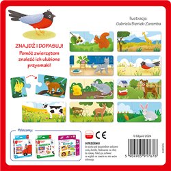 Kapitan Nauka - Co Jedzą Zwierzęta? - Puzzle Malucha (przedsprzedaż)