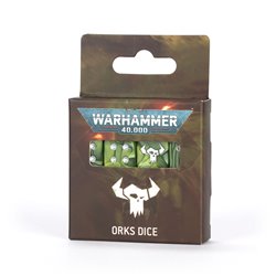 Warhammer 40k Dice: Orks 50-05 (przedsprzedaż)