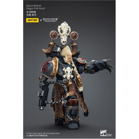 Warhammer The Horus Heresy Action Figure 1/18 Space Wolves Geigor Fell-Hand 12 cm (przedsprzedaż)