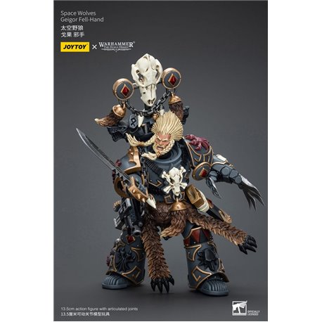 Warhammer The Horus Heresy Action Figure 1/18 Space Wolves Geigor Fell-Hand 12 cm (przedsprzedaż)