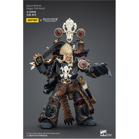 Warhammer The Horus Heresy Action Figure 1/18 Space Wolves Geigor Fell-Hand 12 cm (przedsprzedaż)