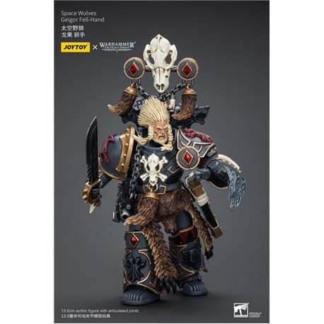 Warhammer The Horus Heresy Action Figure 1/18 Space Wolves Geigor Fell-Hand 12 cm (przedsprzedaż)