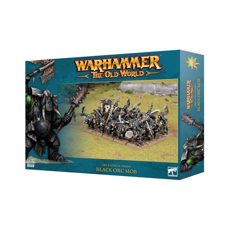 Warhammer The Old World Orc & Goblin Tribes: Black Orc Mob (przedsprzedaż)