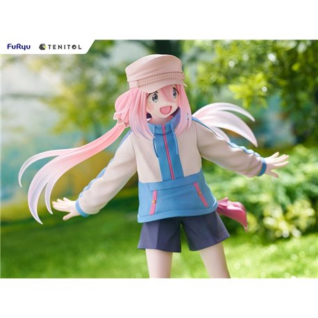 Laid-Back Camp Tenitol PVC Statue Nadeshiko Kagamihara 22 cm (przedsprzedaż)