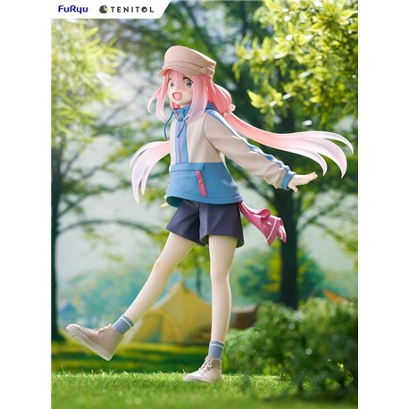 Laid-Back Camp Tenitol PVC Statue Nadeshiko Kagamihara 22 cm (przedsprzedaż)