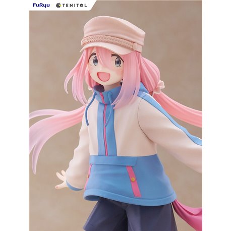 Laid-Back Camp Tenitol PVC Statue Nadeshiko Kagamihara 22 cm (przedsprzedaż)