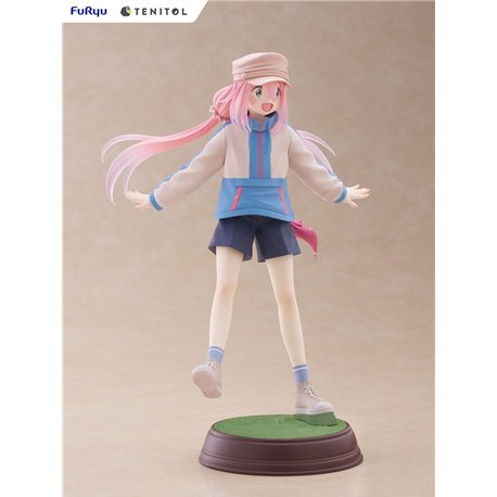 Laid-Back Camp Tenitol PVC Statue Nadeshiko Kagamihara 22 cm (przedsprzedaż)