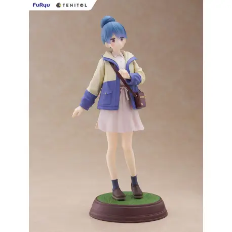 Laid-Back Camp Tenitol PVC Statue Rin Shima 23 cm (przedsprzedaż)