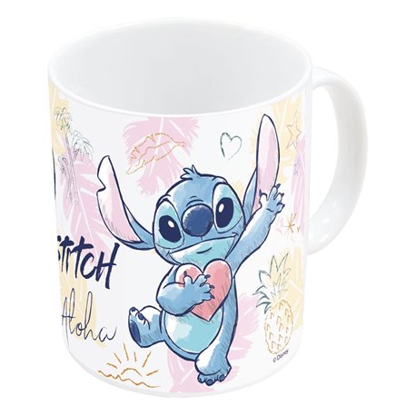 Kubek Lilo & Stitch Stitch Aloha 320 ml (przedsprzedaż)