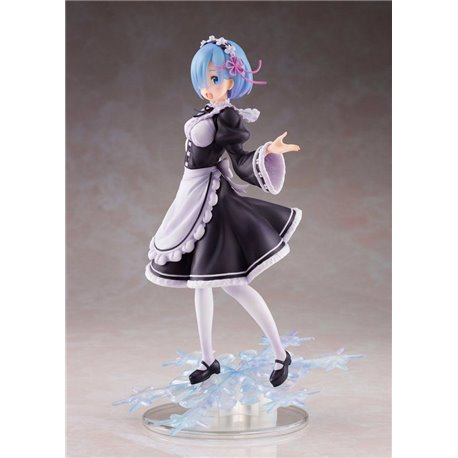 Re:Zero - Starting Life in Another World AMP PVC Figure Rem Winter Maid Ver. (re-run) 18 cm (przedsprzedaż)