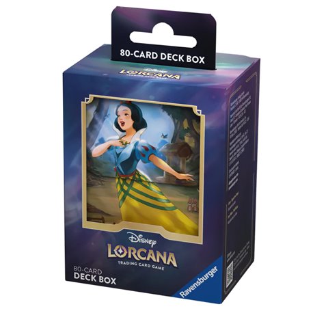 Disney Lorcana 80-card Deck Box Snow White (przedsprzedaż)