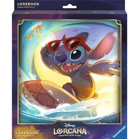 Disney Lorcana Card Portfolio Lorebook Stitch (przedsprzedaż)