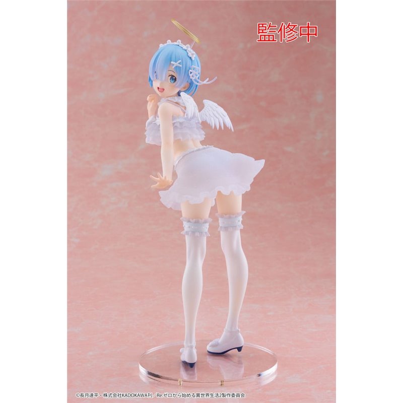 Re:Zero Precious PVC Statue Rem Pretty Angel Ver. 23 cm (przedsprzedaż)