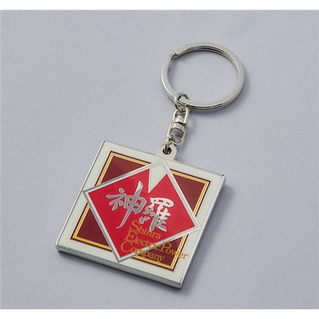 Final Fantasy VII Rebirth Metal-Keychain Shinra (przedsprzedaż)