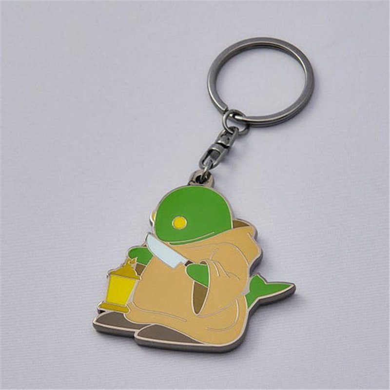 Final Fantasy Series Metal-Keychain Tonberry (przedsprzedaż)