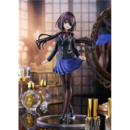 Date A Live Pop Up Parade PVC Kurumi Tokisaki: School Uniform Ver. L Size 20 cm (przedsprzedaż)