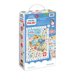 Puzzle obserwacyjne Mapa Polski