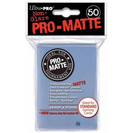 Ultra-Pro Koszulki Pro-Matte Standard 66x91 - Przeźroczyste (50szt)