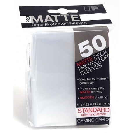 Ultra-Pro Koszulki Pro-Matte Standard 66x91 - Przeźroczyste (50szt)