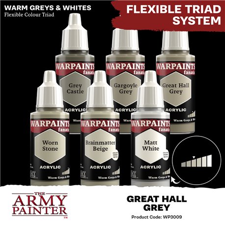 Army Painter Warpaints Fanatic - Great Hall Grey