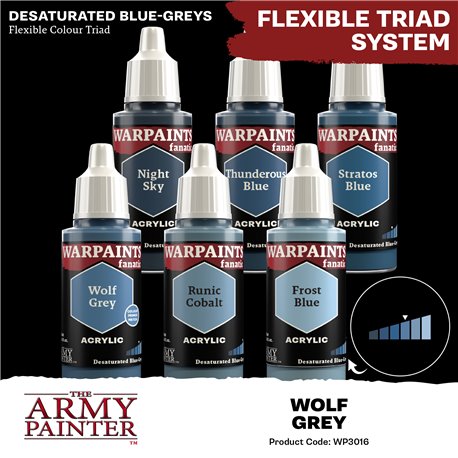 Army Painter Warpaints Fanatic - Wolf Grey