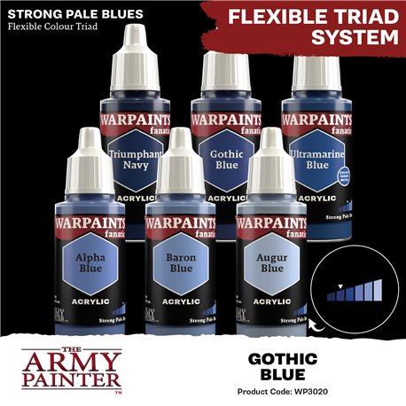 Army Painter Warpaints Fanatic - Gothic Blue