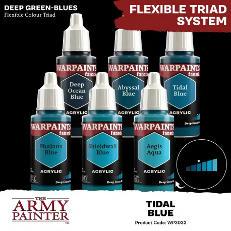 Army Painter Warpaints Fanatic - Tidal Blue