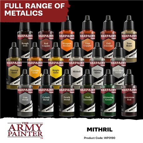 Army Painter Warpaints Fanatic Metallic - Mithril