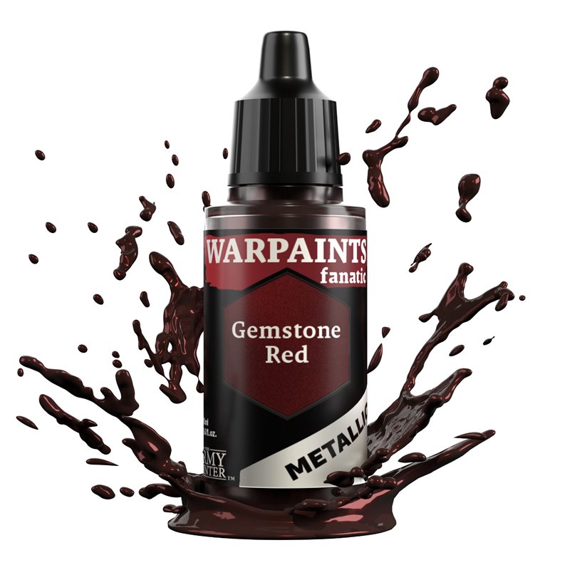 Army Painter Warpaints Fanatic Metallic - Gemstone Red