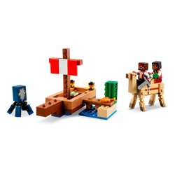 LEGO Minecraft 21259 Rejs Statkiem Pirackim (przedsprzedaż)