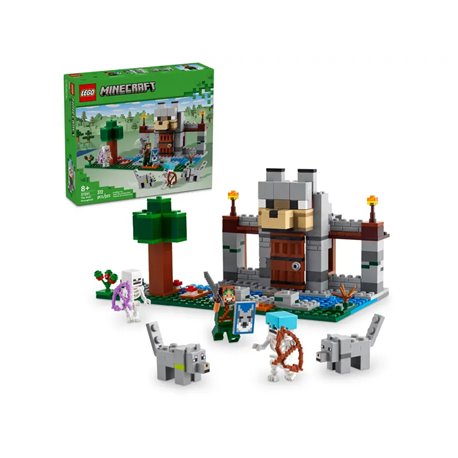 LEGO Minecraft 21261 Wilcza Twierdza (przedsprzedaż)