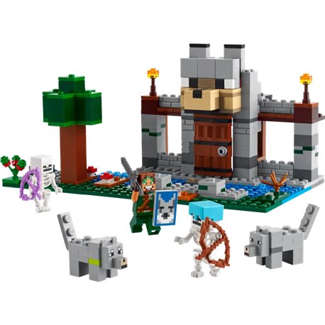 LEGO Minecraft 21261 Wilcza Twierdza (przedsprzedaż)