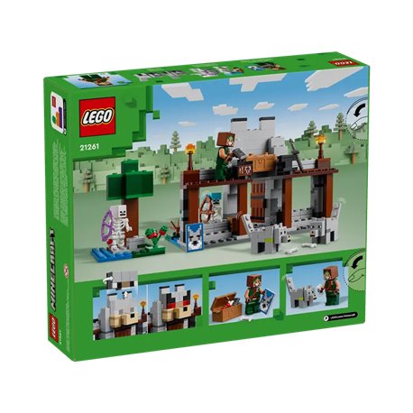 LEGO Minecraft 21261 Wilcza Twierdza (przedsprzedaż)