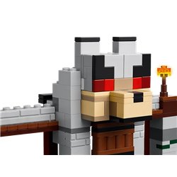 LEGO Minecraft 21261 Wilcza Twierdza (przedsprzedaż)