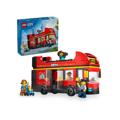 LEGO City 60407 Autokar czerwony Piętrowy (przedsprzedaż)