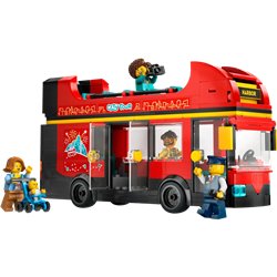 LEGO City 60407 Autokar czerwony Piętrowy (przedsprzedaż)