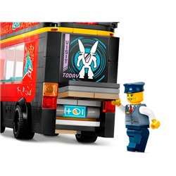 LEGO City 60407 Autokar czerwony Piętrowy (przedsprzedaż)