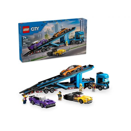 LEGO City 60408 Laweta z Samochodami Sportowymi (przedsprzedaż)