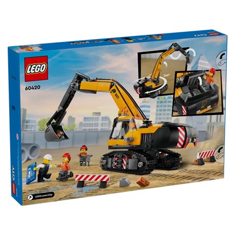 LEGO City 60420 Żółta Koparka (przedsprzedaż)