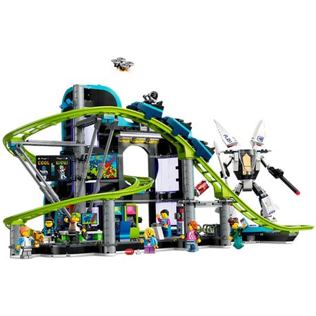 LEGO City 60421 Park Świat Robotów z Rollercoast (przedsprzedaż)