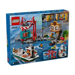 LEGO City 60422 Port ze Statkiem Towarowym (przedsprzedaż)