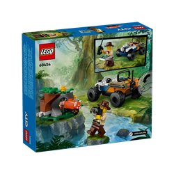 LEGO City 60424 Quad Badacza Dżungli z Pandą Czerwoną (przedsprzedaż)