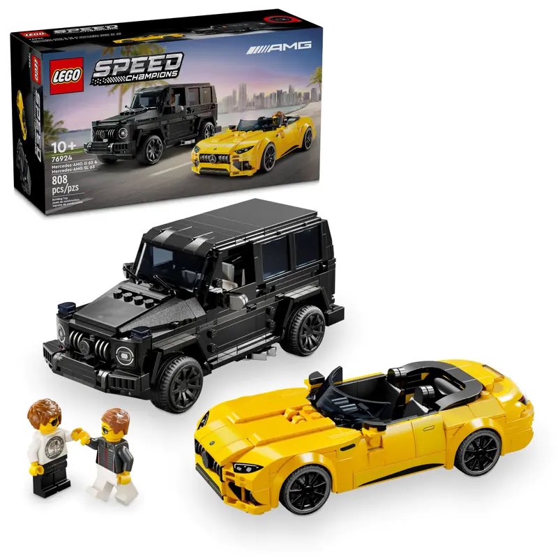 LEGO Speed Champions 76924 Mercedes-AMG G 63 i Mercedes-AMG SL 63 (przedsprzedaż)