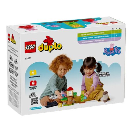 LEGO Duplo 10431 Ogród i Domek na Drzewie Peppy (przedsprzedaż)